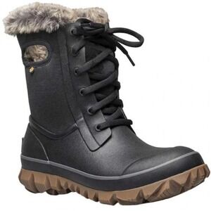 NWB BOGS womens Arcata Tonal Camo Waterproof Insulated Fur Lined Boots Size 11